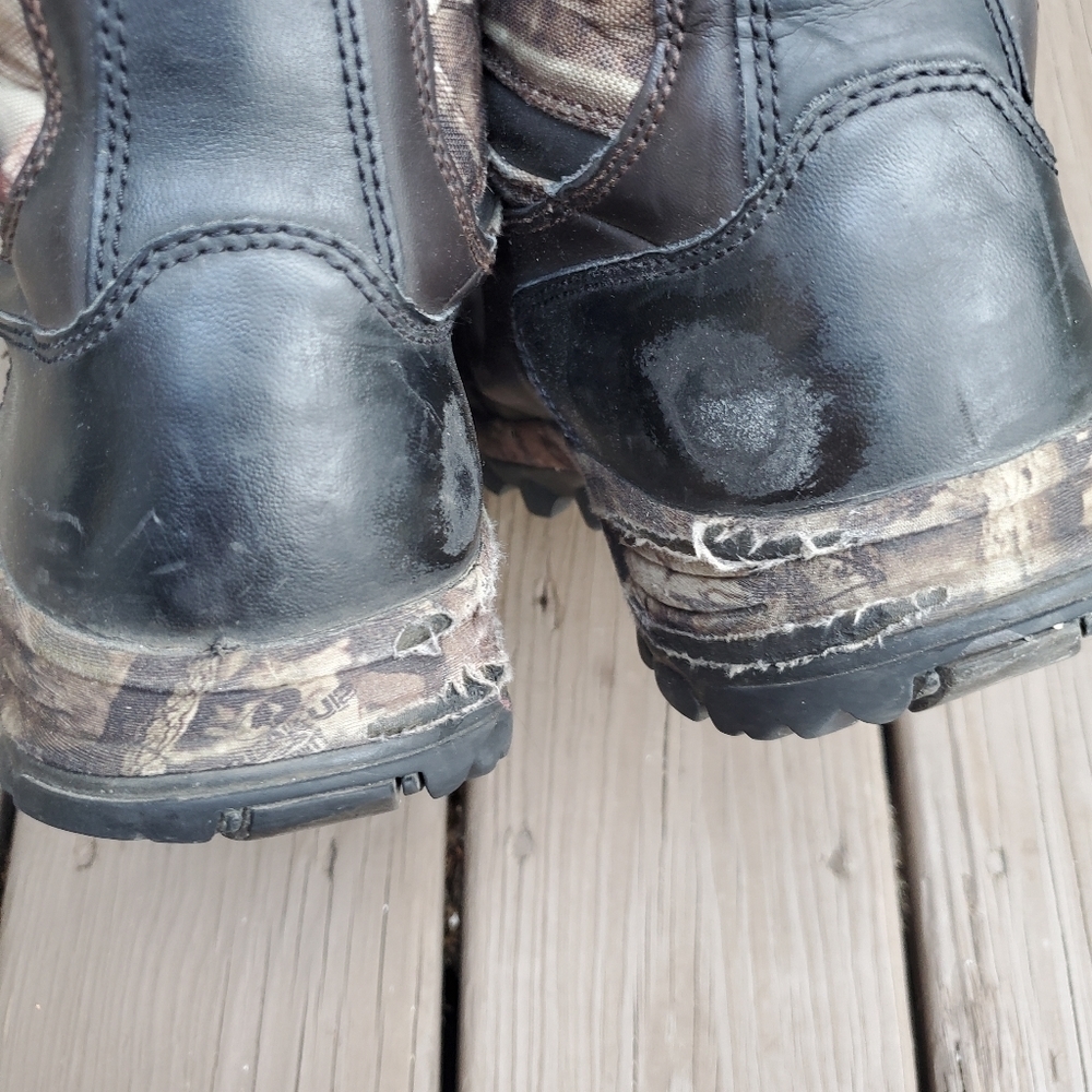Irish Setter Grizzly Tracker 9'' Waterproof Insulated Mossy Oak Break-Up Boots - Picture 6 of 9